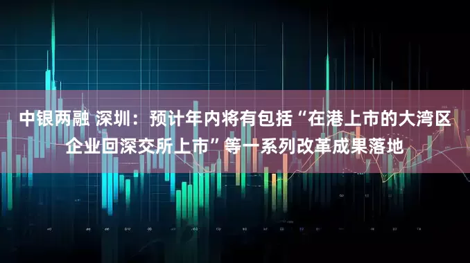 中银两融 深圳：预计年内将有包括“在港上市的大湾区企业回深交所上市”等一系列改革成果落地