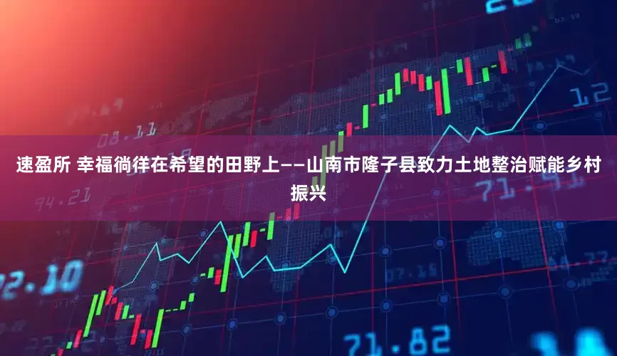 速盈所 幸福徜徉在希望的田野上——山南市隆子县致力土地整治赋能乡村振兴