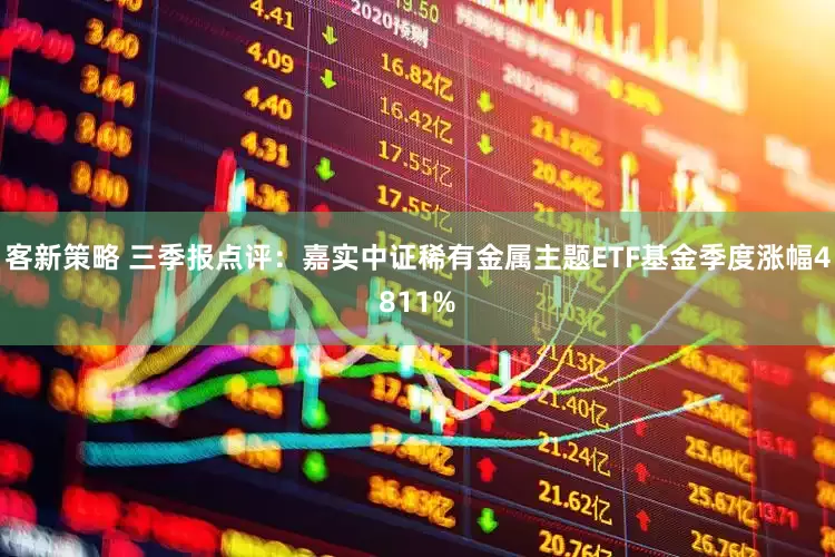 客新策略 三季报点评：嘉实中证稀有金属主题ETF基金季度涨幅4811%
